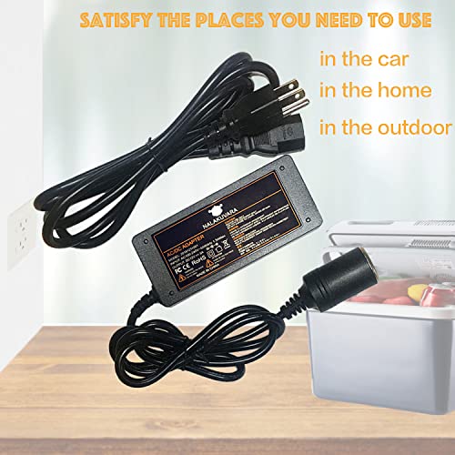 AC to DC Converter 110V to 12V 5A 60W Car Cigarette Lighter Adapter