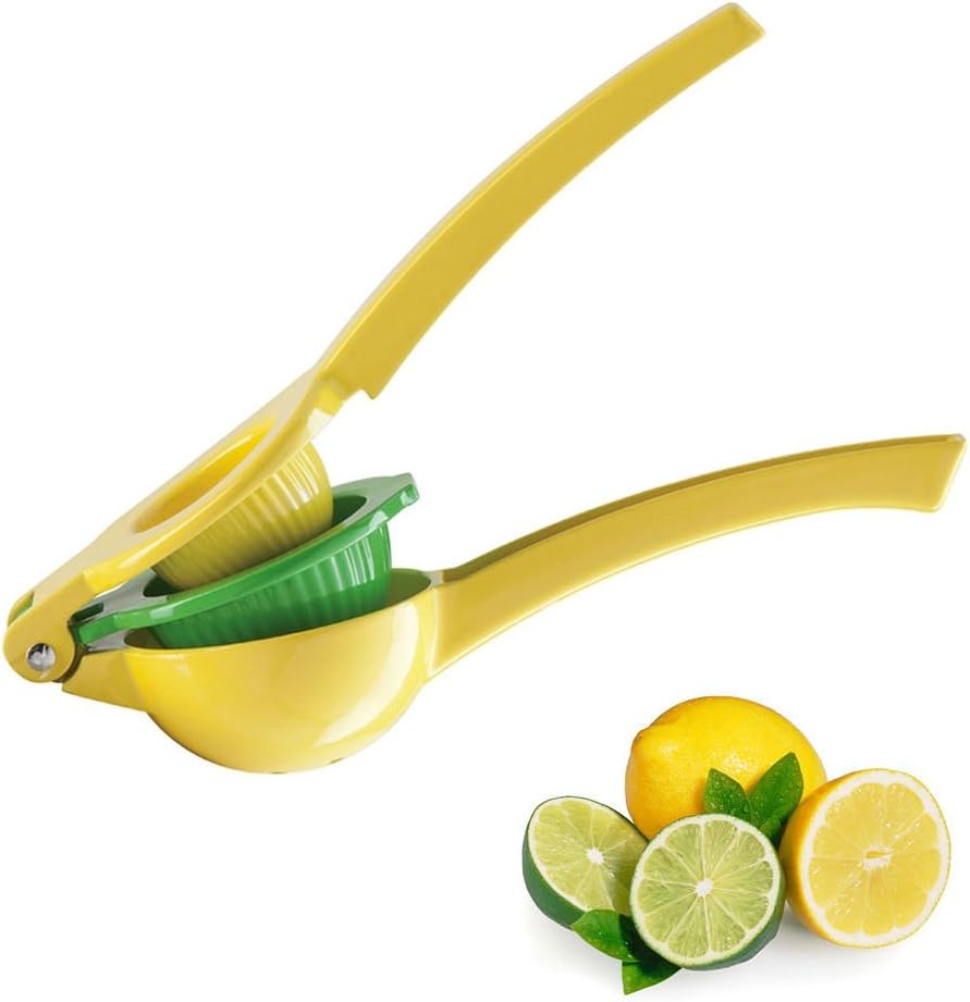 Lemon Lime Squeezer 2In1 Manual Hand Held Juicer Orange Citrus Fruit Juice Press