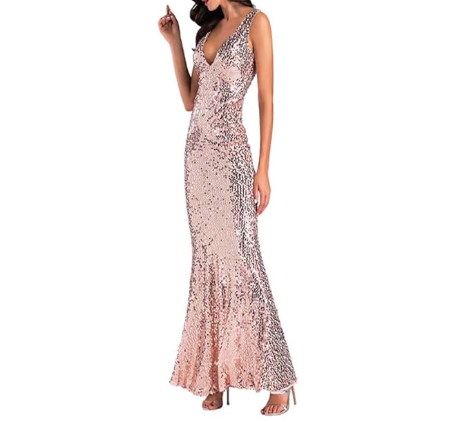 grey sequin bridesmaid dress