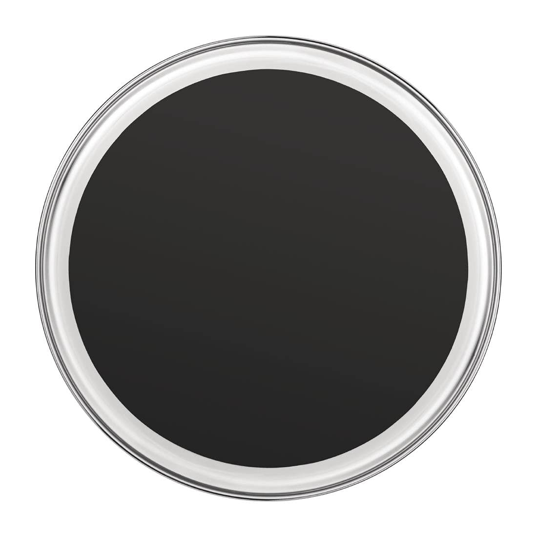 Olympia Black Non Slip Centre Serving Tray Stainless Steel 355mm 14" Restaurant