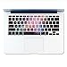 Dogxiong Rainbow Galaxy Night Pattern Texture Silicone Keyboard Cover Ultra Thin Keyboard Skin for MacBook Air 13