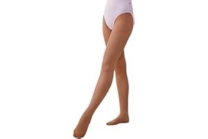 Daydance Professional Footed Ballet Tights for Toddler, Kids, Girls, Women 1/3 Pairs 60 Denior