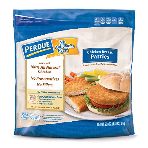 Perdue, Breaded Chicken Breast Patties, 1.8 oz (Frozen) - Thumbnail 4