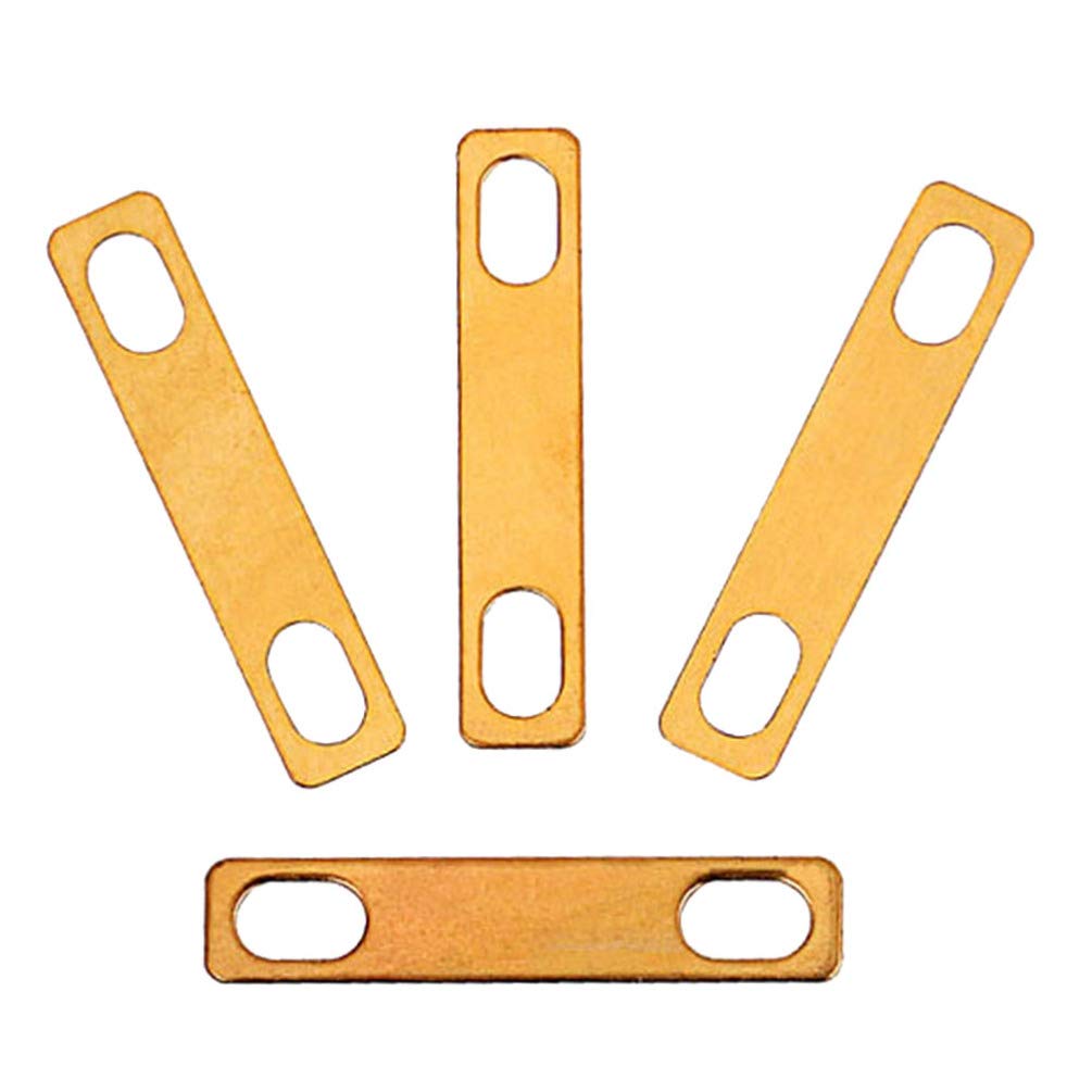 HEALLILY 4PCS Replacement Guitar Neck Shim, Brass Neck Amazon.in