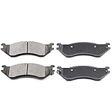 cciyu D702 Rear Semi-Metallic Disc Brake Pads Kit