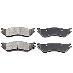 cciyu D702 Rear Semi-Metallic Disc Brake Pads Kit
