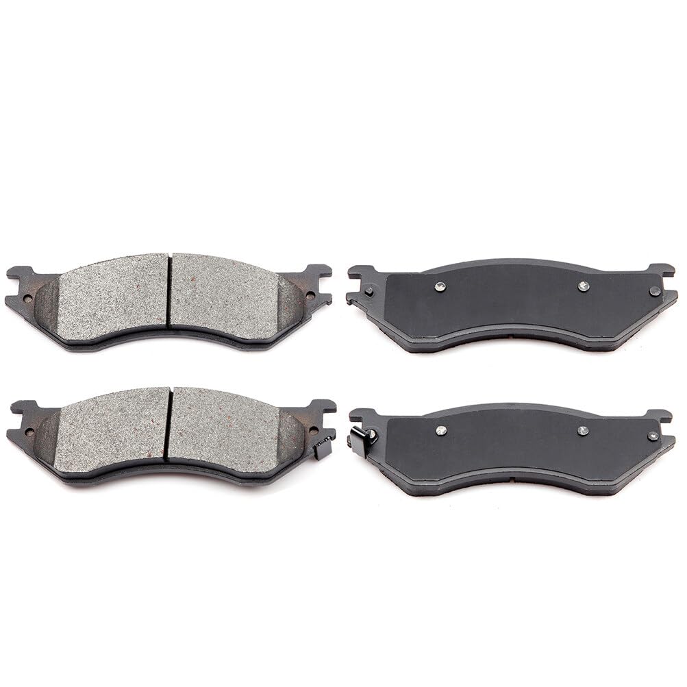 cciyu D702 Rear Semi-Metallic Disc Brake Pads Kit