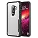 Samsung Galaxy S9 Plus S9+ Case, MoKo Clear Slim Fit Lightweight Shockproof Armor Shield, Flexible TPU Bumper Edge + Rigid PC Back Panel Cover for Samsung Galaxy S9 Plus 6.2 Inch - Black