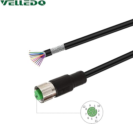 Female M12 12 Pin Wiring Diagram - Wiring Diagram & Schemas