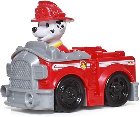fire truck dog toy