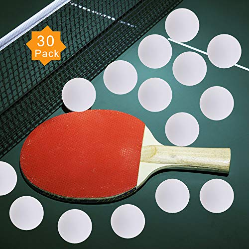 image for ZHENAN 30-Pack 3-Star 40+ New Material Ping Pong Balls,More Durable,Ad