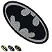 LiZMS - Hook and Loop Fasteners Tactical Patch / BATMAN / Super Hero of The Night / Silver