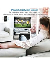 WiFi Extender Wireless Long Range Repeater 300Mbps Wi-Fi Internet Booster WLAN Access Point Signal Amplifier, Extends 2.4GHz WiFi Signal to Smart Home Devices, Easy Setup & Compact Wall Plug Design
