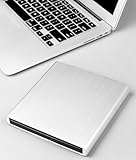 Premium Slot Aluminum External USB Blu-Ray Writer Super Drive for Apple--MacBook Air, Pro, iMac