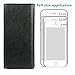 Smartphone Wallet, ENDLER Clutch Purse[Crossbody Strap/Wristlet] Bag PU Leather Pouch Smart Phone Case for iPhone 7 Plus/7, iPhone 6s/6s Plus, Samsung Galaxy S8 Edge/S7/Note,HTC,LG,Google-Black