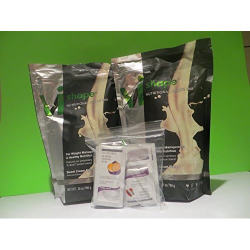 Visalus VI-Shape Nutritional Shake Mix Sweet Cream Flavor 28 0z (2 Bags/60 Meals) image