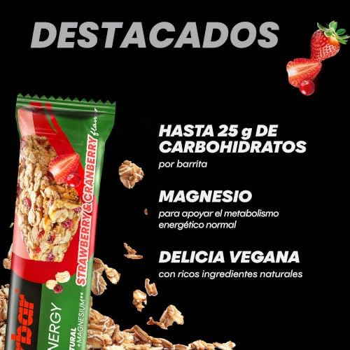 Natural Energy Cereal Strawberry & Cranberry 18x40g