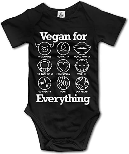Vegan for Everything Infant Baby Onesie Romper Unisex Onesies