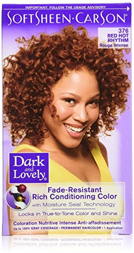 Dark and Lovely Fade Resistant Rich Conditioning Color, No. 376, Red Hot Rhythm, 1 ea