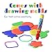 Develop Smarter Toss and Catch Paddle Ball Set Game Develop Smarter Water Drawing Mat for Toddlers - Large Aqua Magic Mat for Boys, Girls - Educational Mess Free Water Doodle Board with Pens