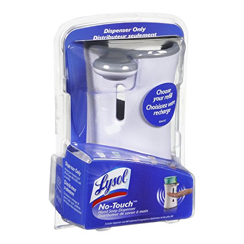 Lysol NoTouch Automatic Hand Soap Dispenser, 1 Count (Colors May Vary