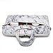 canvaslife Marble pattern Canvas Laptop Shoulder Messenger Bag Case Sleeve for 11 Inch 12 Inch 13 Inch Laptop and 11/12/ 13