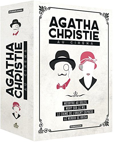 Agatha Christie - Coffret - Le miroir se brisa + Meurtre au soleil + Mort sur le Nil + Le crime de l'Orient Express