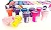 Hasbro - My Little Pony 10 Piece Self-inking Stamps Stampers Pencil Topper, Multicolored Small Rubber Round Stamps