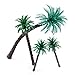 14pcs 1/50 1.9 inch - 6.6 inch Coconut Model Palm Trees Layout Train Scale