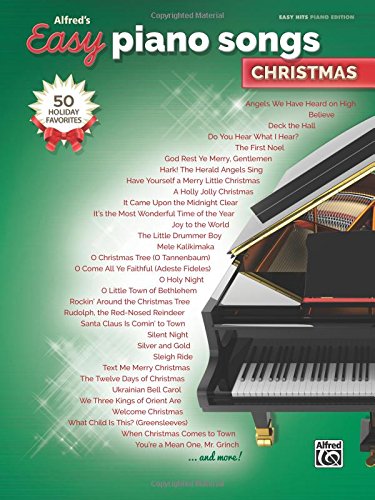 Alfred's Easy Piano Songs -- Christmas: 50 Christmas Favorites