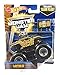 2017 Hot Wheels Monster Jam 1:64 Scale Truck with Team Flag - Gold Chrome Max-D