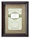 MCS Solid Wood Shadow Box Picture Frame With A Burlap Mat, Walnut, 4x6-Inch