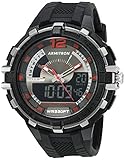 Armitron Sport Men's 20/5134BLK Analog-Digital Chronograph Black Resin Strap Watch