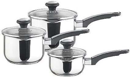Prestige - Everyday - 3pc Saucepan Set 