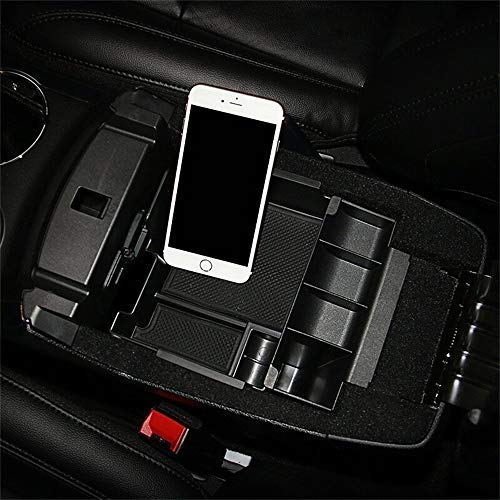 Dreamseek Armrest Storage Box for Ford Explorer 2013 2014 2015 2016 2017 2018 Central Console Glove Tray - Thumbnail 4