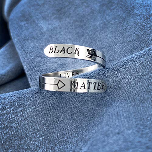 2 Matter+Adjustable+Stainless+Inspirational+Opening