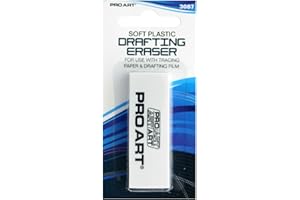 Pro Art Soft Drafting Eraser, White