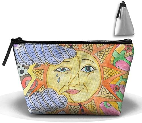 Weather Change Makeup Organizer Pouch Cosmetic Bag Storage For Women