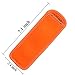 HaiMay 12 Pieces Reusable Popsicle Holders Popsicle Bags Freezer Ice Pop Sleeves Antifreezing Ice Pop Holders, Pure Color