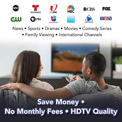 Omnidirectional Amplified Outdoor TV Antenna Exclusive Powerful Amplifier Booster, Support 4K 1080P UHF VHF Freeview HDTV Channels Enhance VHF Reception for Outdoor/RV/Marine-20ft Coax Cable