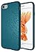 iPhone 7 Case, Diztronic Pixlee Soft Touch Slim-Fit Flexible TPU Case for Apple iPhone 7 (Pixlee Teal Blue)