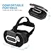 3D VR Headset Foldable, Topoint 3D VR Glasses Lightweight Portable Virtual Reality Goggles for iPhone 7/7Plus/6s/6s Plus,Smartphones in 4.7-6.0 inch(with 5 free disposable eye mask)