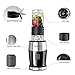 Smoothie Blender, Willsence Personal Blender 300W 2-in-1 Single Serve Smoothie Maker, Mini Bullet Blender with 20 Oz Tritan Sports Bottle for Juices, Shakes and Smoothies 