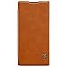 Sony Xperia XA2 Ultra Case,Mangix Flip PU Leather Wallet Smart Sleep Wake Protection Shell Case with Card Slot for Sony Xperia XA2 Ultra (Brown)