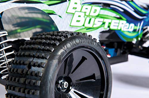 Carson 1:10 Bad Buster 2.0 4WD X10 2.4G 100%RTR, Ferngesteuertes Auto, RC-Fahrzeug, inkl. Batterien und Fernsteuerung, 2… – Bild 7