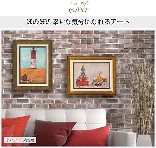 アートパネル アートフレーム 壁掛け サムトフト おしゃれ 絵画 絵 アートボード インテリア イギリス作家 ノーセット灯台で愛を感じて アートボード 新築祝い 玄関 モダン ほっこり 癒し B07ycv9bjr 3 190円