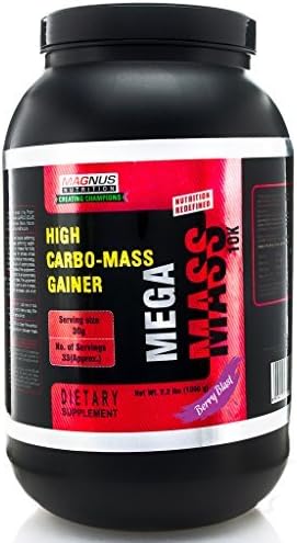 Magnus Nutrition Mega Mass 10K - 2.2 lbs (Berry Bl