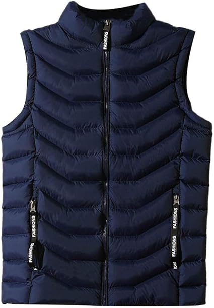 Geilisungren Herren Winterweste Warm Baumwoll-Weste Daunenweste