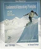 Fundamental Accounting Principles 20th Edition Customized for Union County College