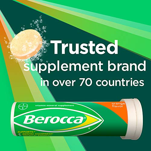 Berocca Energy Vitamin Supplement For Mental Sharpness And Physical